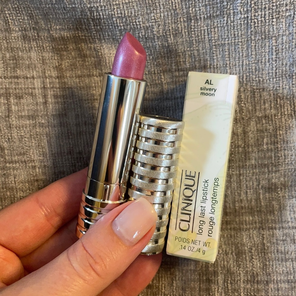 Clinique Long Last Lipstick - Silvery Moon. New in box!!!